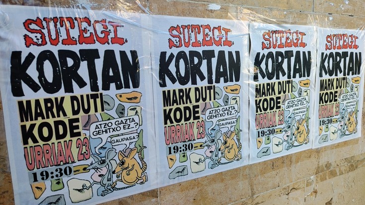 Kontzertuen iluntzea gaur Sutegin