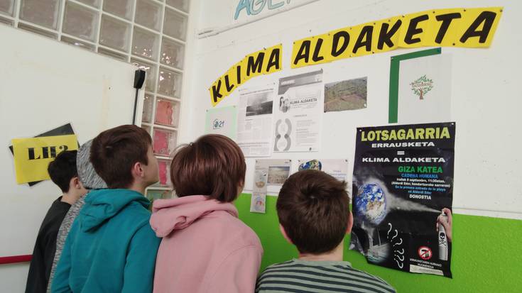 Klima aldaketaz landutakoa aurkeztuko diote Udalari Agenda21 programako ikasleek