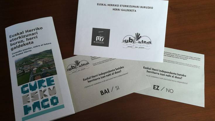 Zubietarrek maiatzaren 7ko galdeketarako grabaturiko iragarkia aurkeztuko dute gaur
