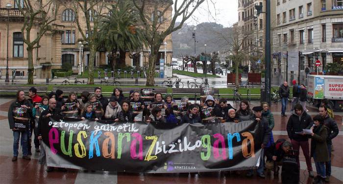 Euskaraz bizi nahi dugula aldarrikatzeko, manifestazioa larunbatean Donostian