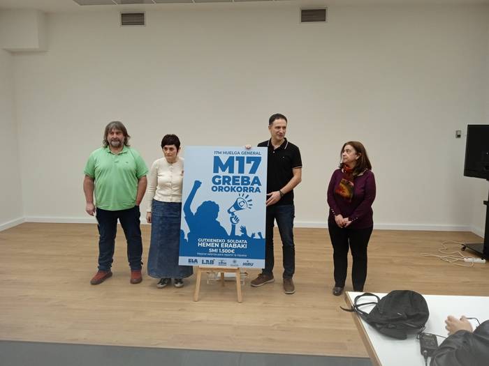 Greba orokorra martxoaren 17an