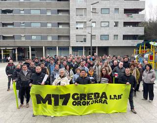 Datorren greba orokorrarekin bat egiteko deia egin du Goierri Buruntzako LAB-ek