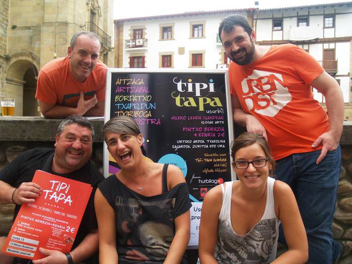 Onddodun pintxo bereziak, igandeko Tipi-Tapan
