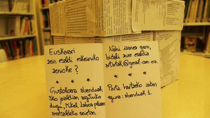 Euskarari esaldiak eskaintzeko lehiaketa martxan