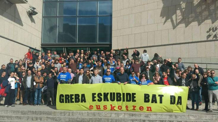 Gutxieneko zerbitzuak gaurtik, Euskotrenen