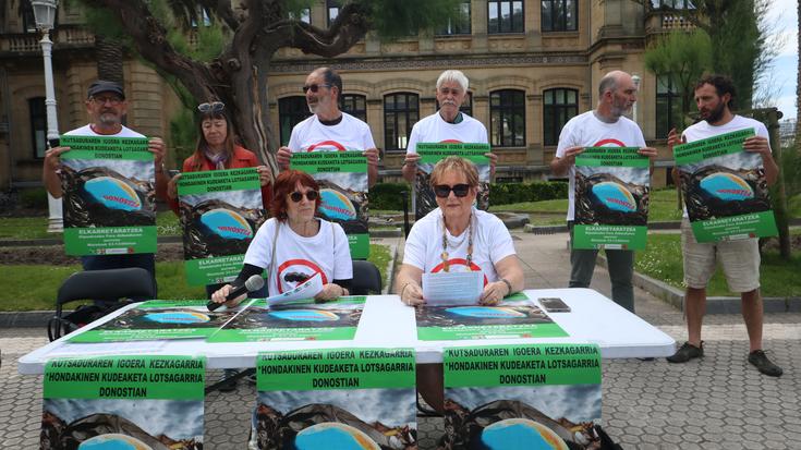 Erraustegia geratzeko mobilizatzera deitu dute larunbatean