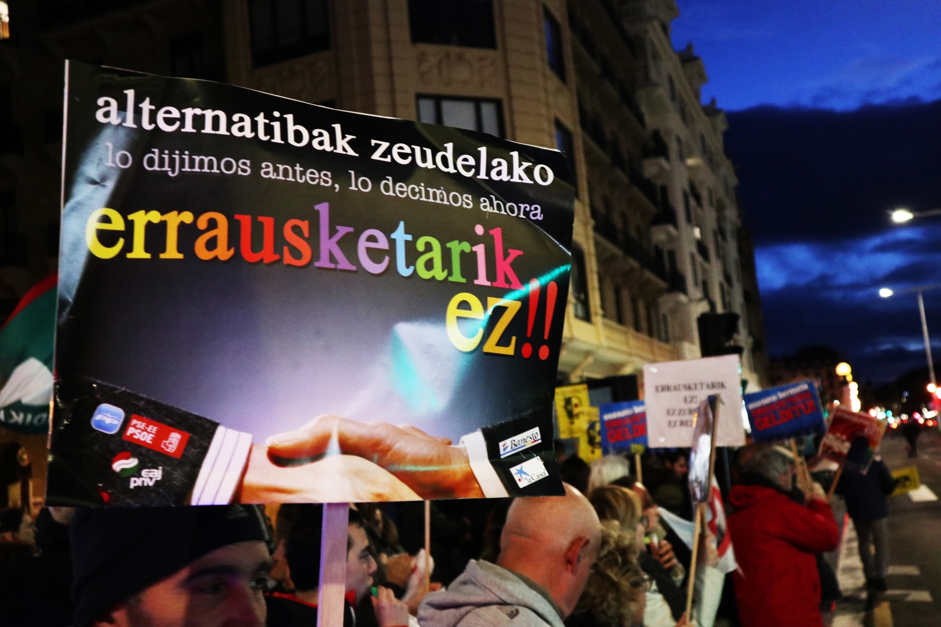 “Bilketa eraginkorra bai, errausketarik ez!” manifestazioa 18:00etan Lasarten
