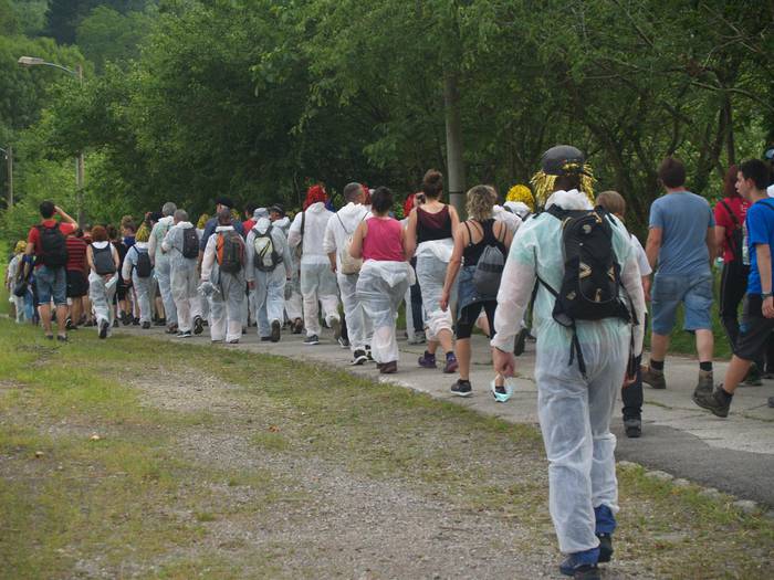 Usurbildik ere herritar zutabea irtengo da, igandeko erraustegiko martxara