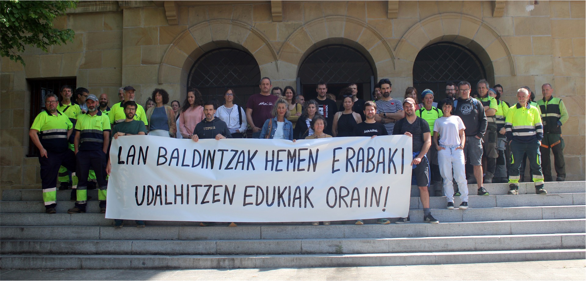 Udal langileek greba eguna izango dute ostegun hau