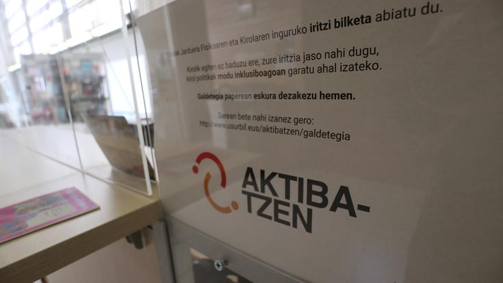"Aktibatzen" prozesuko galdetegiak online nahiz paperean betetzeko aukera