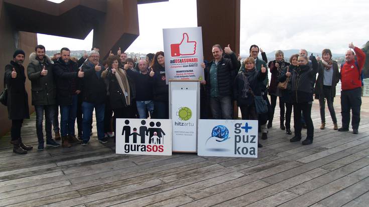 Otsailaren 23ko manifestazioa girotzeko ekitaldia eta mahai-ingurua iragarri ditu GuraSOSek