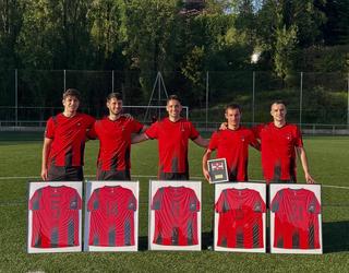 Usurbil Futbol Taldeko bost jokalarik erretiroa hartu dute