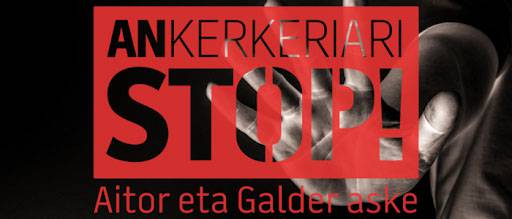 Elkarretaratzea: "Ankerkeriari stop! Aitor eta Galder aske"