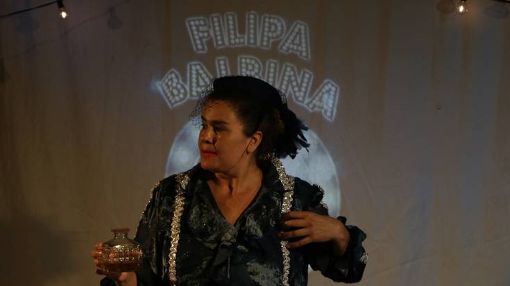 Filipa Balbinaren ikuskizuna izan da Kalezarren