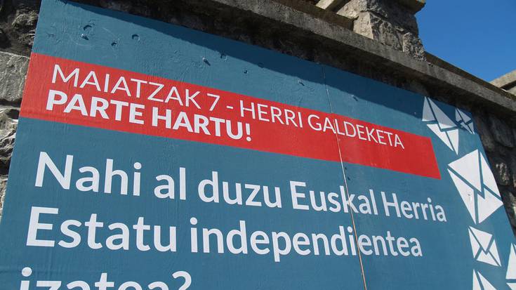 Maiatzaren 7ko kontsultarako galdera ere prest