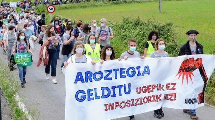 Aroztegiko proiektua gerarazteko atxikimendu postua abenduaren 24an