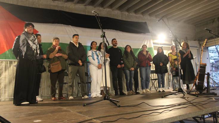 "Inoiz baino ozenago aldarrikatu nahi dugu Palestinako herriaren askatasuna"