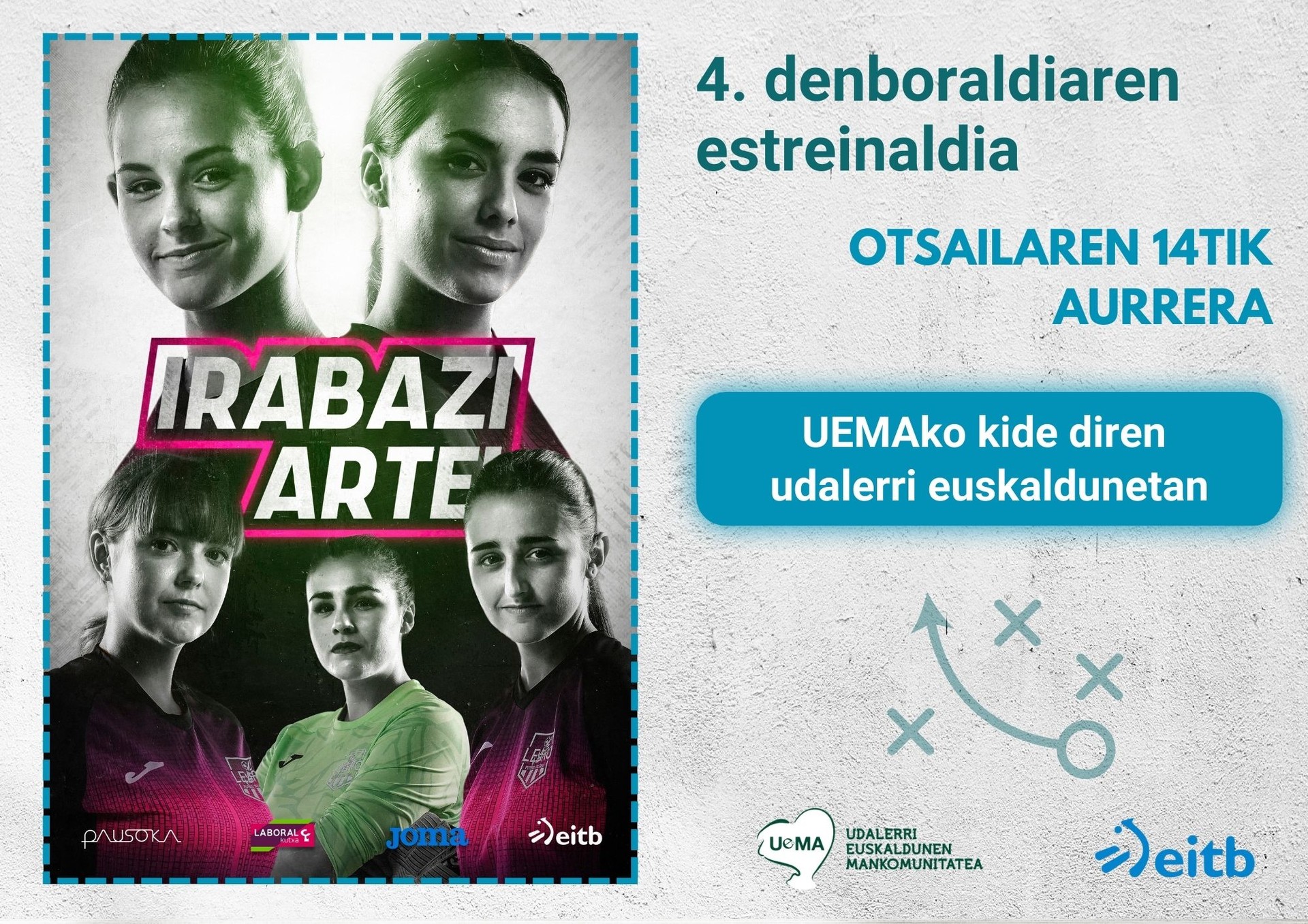 ETB-ren "Irabazi Arte!" telesailaren itzulera ikusteko gonbidapenak eskuragarri
