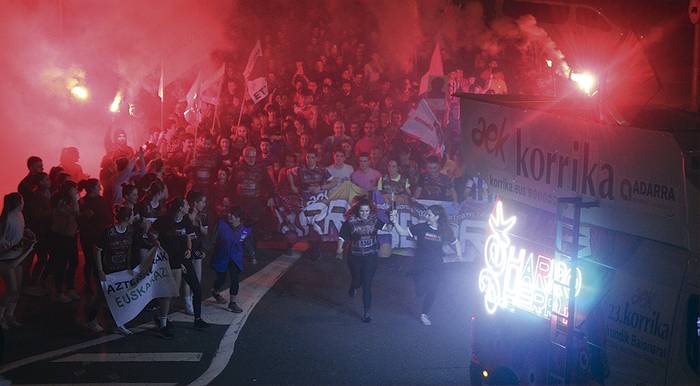 Korrikaren lekukoa hartzea erreserbatzeko garaia