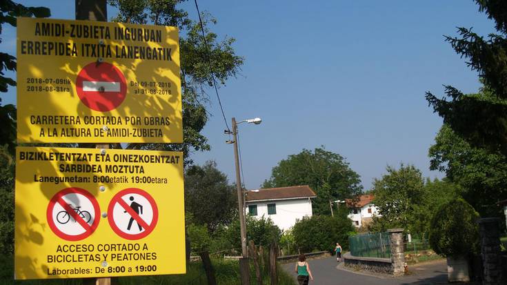 Erraustegirako gasa sartzen hasi dira berriz
