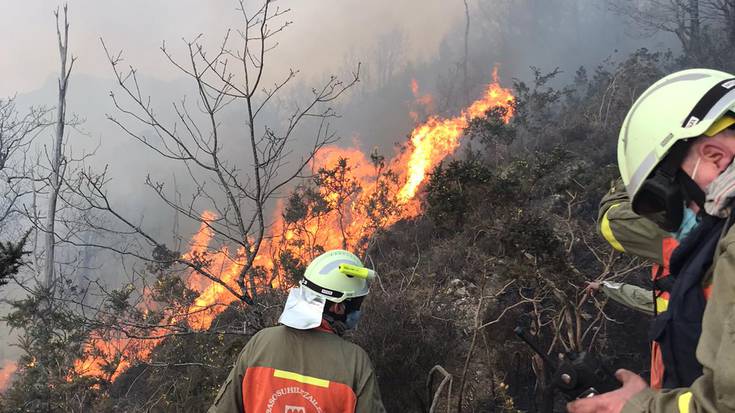 Usurbilgo erreten taldea: “Sutea handia izan da”