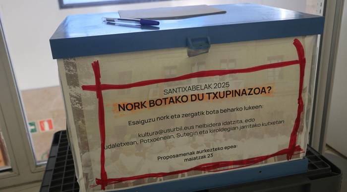 Herriko festen hasiera noren esku utzi proposatzeko aukera