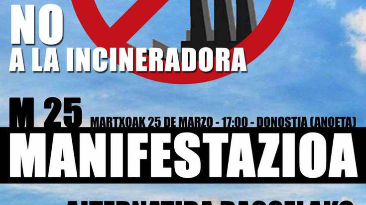 Erraustegia alboratzen duen alternatiba babesteko manifestazioa martxoaren 25ean Donostian