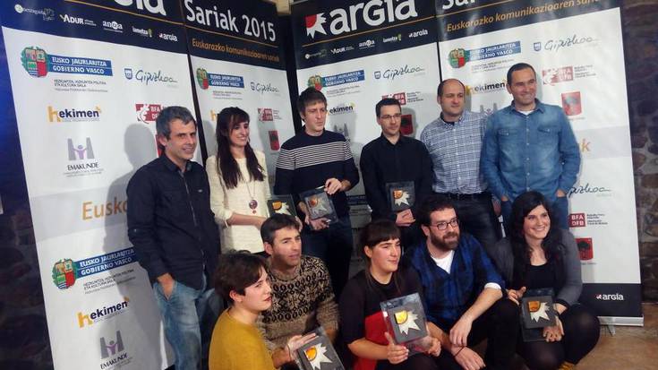 Banatu dituzte 2015eko Argia Sariak