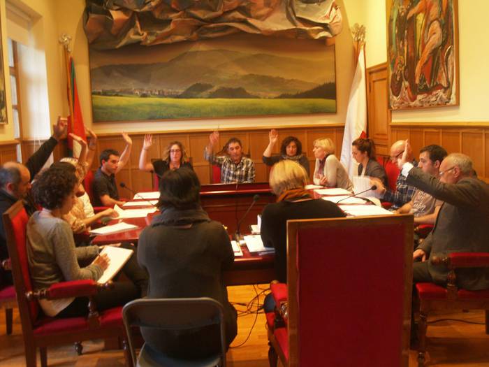 Usurbilgo udal langileek lan hitzarmen berria, 2019. urtera arte