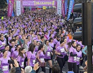 85 emakume 36. Lilatoian, inoizko bigarren parte hartze handiena