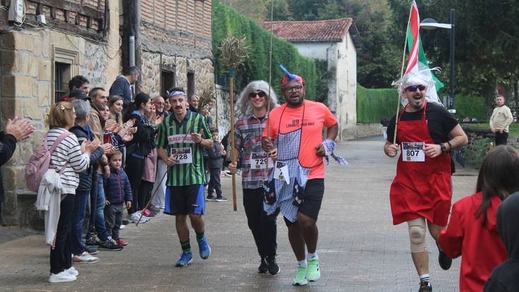 Bizi asko zeharkatu dute Zubieta, Lasarte-Oria Bai! kroseko parte hartzaileek