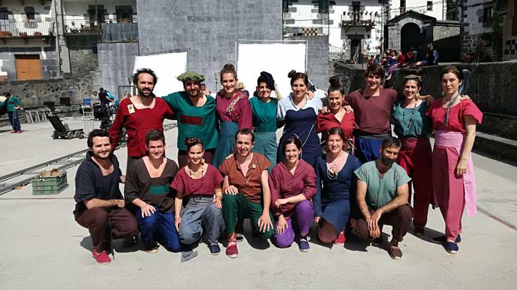 Orbeldi Dantza Taldeak, "Dantza" filmeko grabazioan parte hartu du