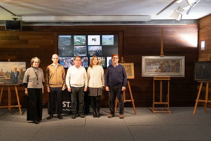 Alejandro Tapiaren bi sortze lan jaso ditu dohaintzan San Telmo Museoak