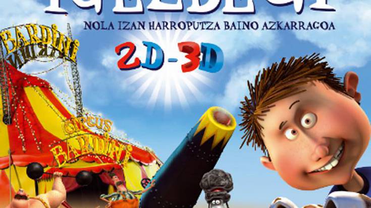 "Freddy Igeldegi", haurrentzako zinea euskaraz 17:00etan Sutegin
