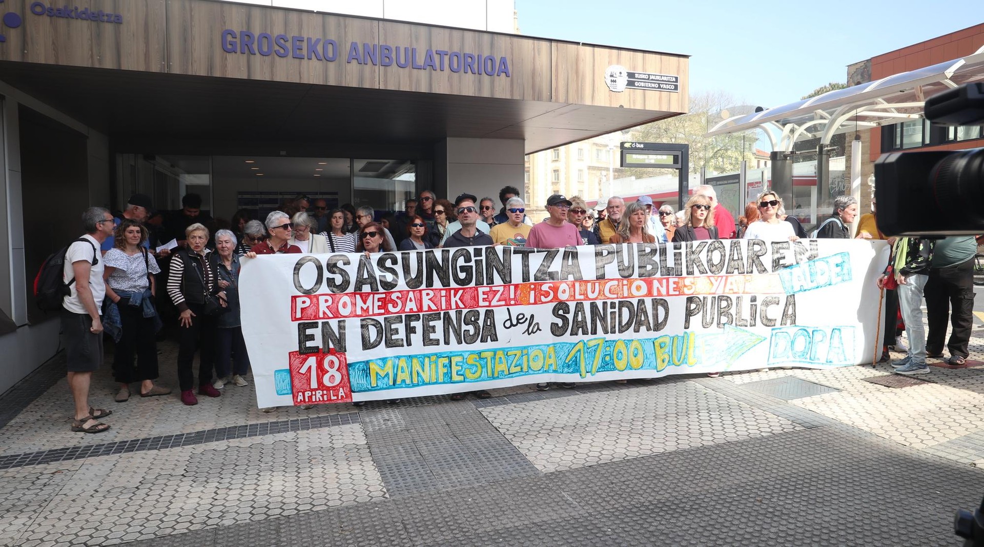 Osasun Publikoaren Aldeko Herri Plataformen manifestazioa larunbatean