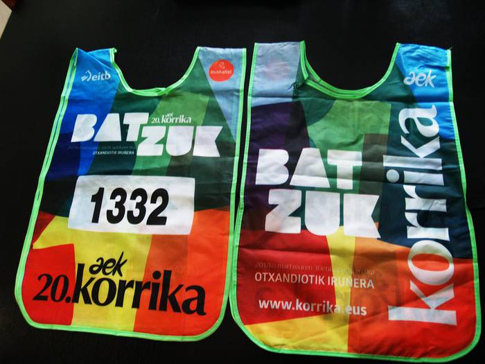 NOAUA!ko banatzaileek eramango dute 20. Korrikaren lekukoa