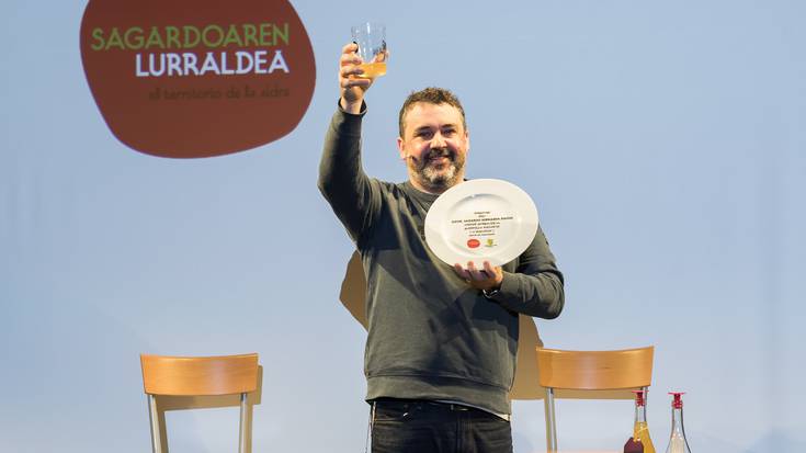 Sagardo Berria aurkeztu dute Astigarragan