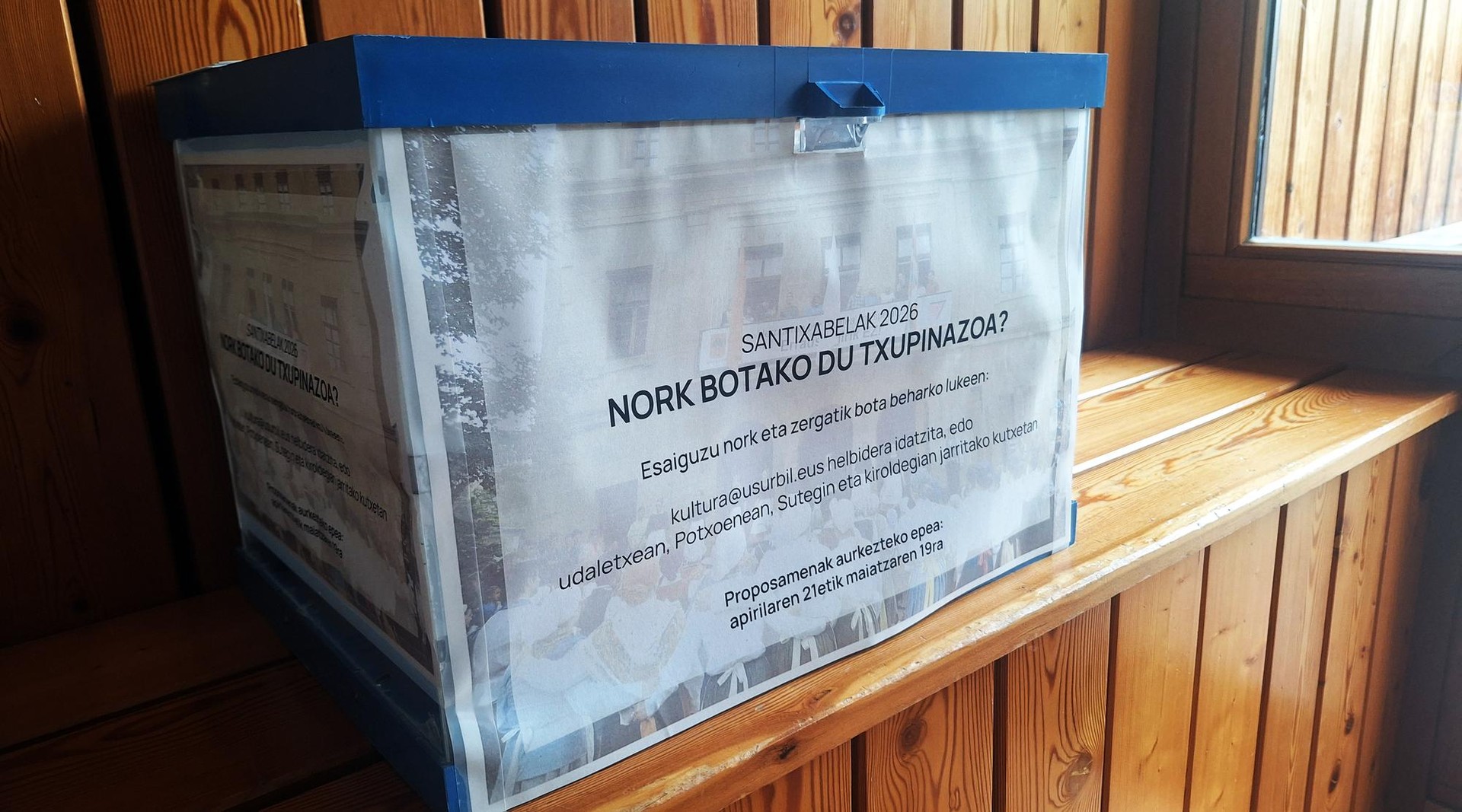 Jaietako egitaraua diseinatzeko lanak aurkeztu nahiz txupinazorako hautagaiak proposatzeko epealdia ixtear