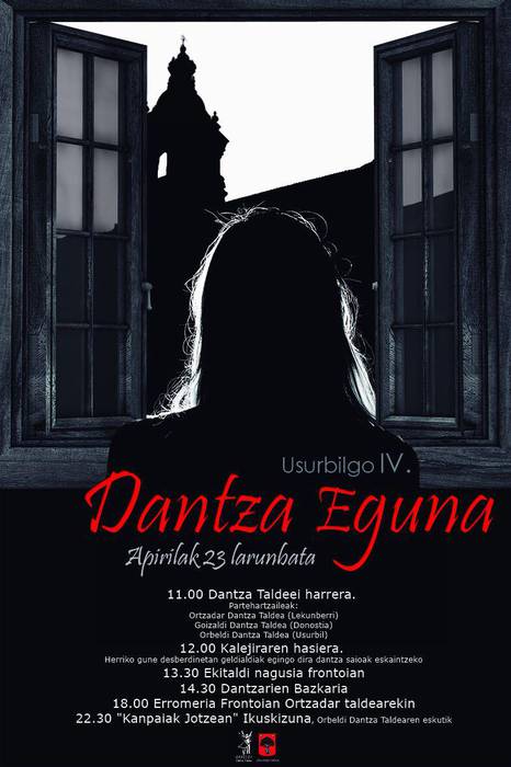 4. Dantza Egunak, kartela prest