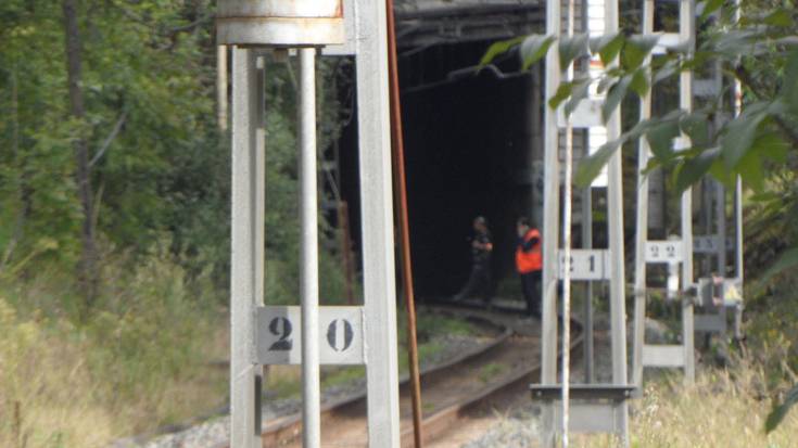 81 urteko herritar bat hil da Bizkarre azpiko tunelean, trenak harrapatuta