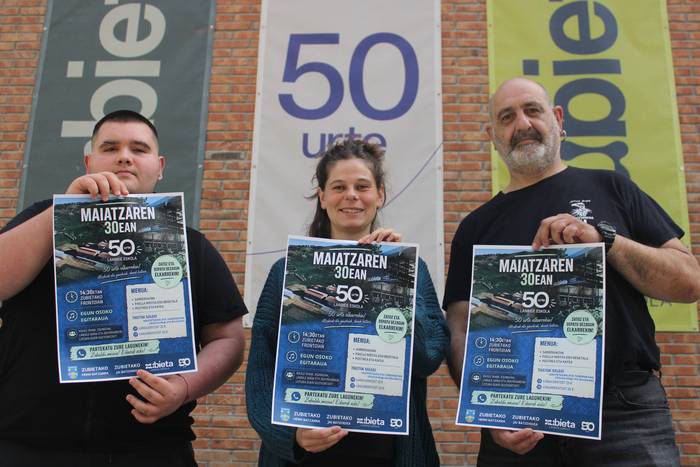50. urtemuga festarako egitaraua prest du Zubieta Lanbide Eskolak