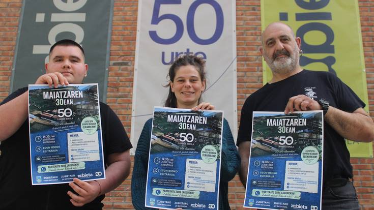 50. urtemuga festarako egitaraua prest du Zubieta Lanbide Eskolak
