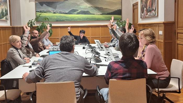 Txokoaldeko trenbideko lanak, Orbeldiko presa, Palestina edota Martxoak 8, datorren osoko bilkurako hizpideen artean