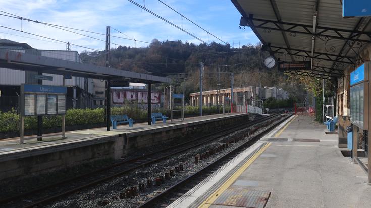 Aldaketa gehiago asteburutik aurrera tren geltokian
