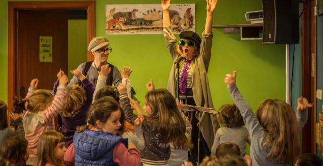 Olatz Korta eta Xabi Zubeldiaren emanaldia 17:30ean ludotekan