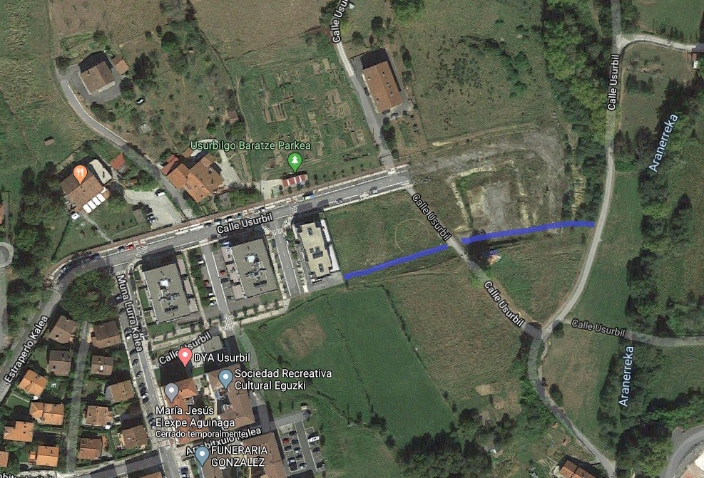 Garbigunea eta Munalurra-Aranerreka behin behineko bidea zabalik