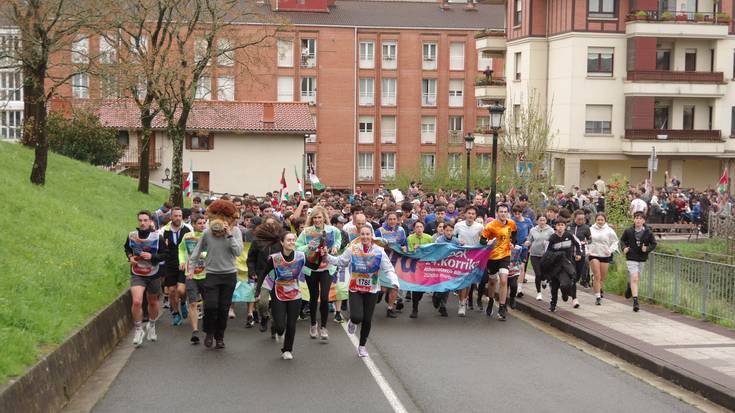 Korrikaren lekuko hartzeak iruditan