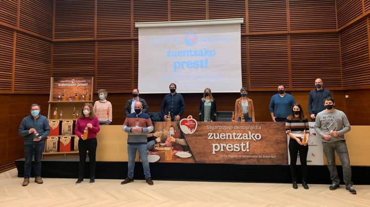 Sagardoa txotxetik mahaira, otsailean hasiko den denboraldi berrian