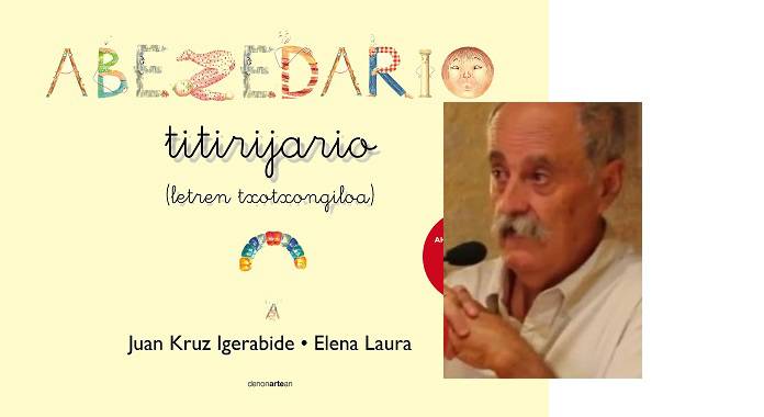 Juan Kruz Igerabideren "Abezedario titirijario" emanaldia, Liburutegiaren Asteko gaurko hitzordua