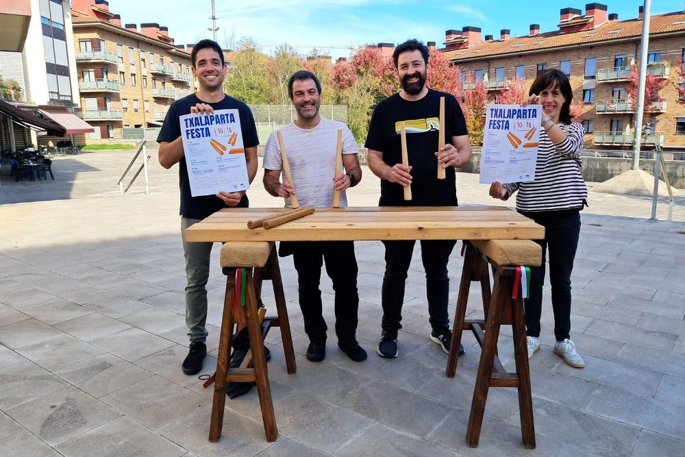 Txalapartari plaza eskainiko dio larunbateko Jexux Artze K.E.-ren jaialdiak